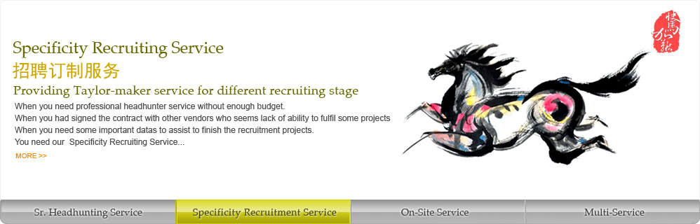 Specificity Recruitment Service